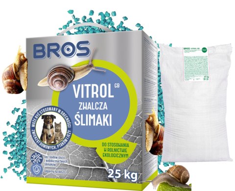 BROS - Vitrol GB zwalcza ślimaki 25kg BROS - Vitrol GB zwalcza ślimaki 25kg