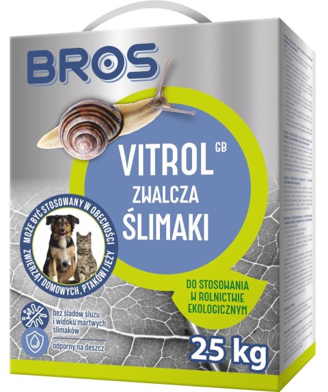 BROS - Vitrol GB zwalcza ślimaki 25kg BROS - Vitrol GB zwalcza ślimaki 25kg