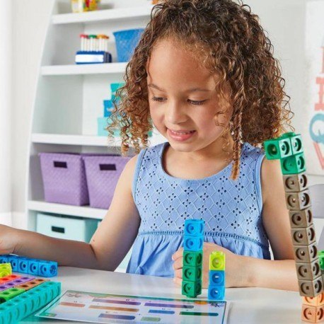 Klocki, kostki matematyczne, zestaw edukacyjny, mathlink cubes, czas Klocki, kostki matematyczne, zestaw edukacyjny, mathlink cubes, czas