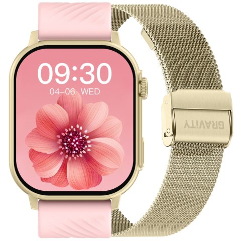 SMARTWATCH UNISEX GRAVITY GT15-7 - ROZMOWY BLUETOOTH, DODATKOWY PASEK (sg029g) SMARTWATCH UNISEX GRAVITY GT15-7 - ROZMOWY BLUETOOTH, DODATKOWY PASEK (sg029g)