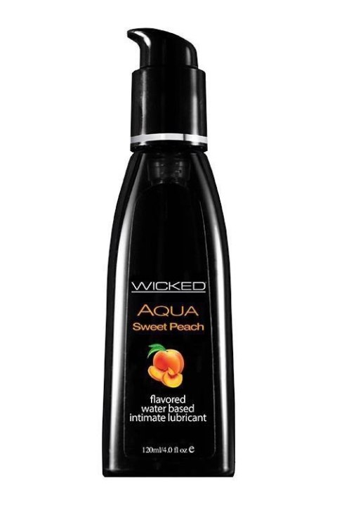 WICKED AQUA SWEET PEACH FLAVORED 120ML WICKED AQUA SWEET PEACH FLAVORED 120ML