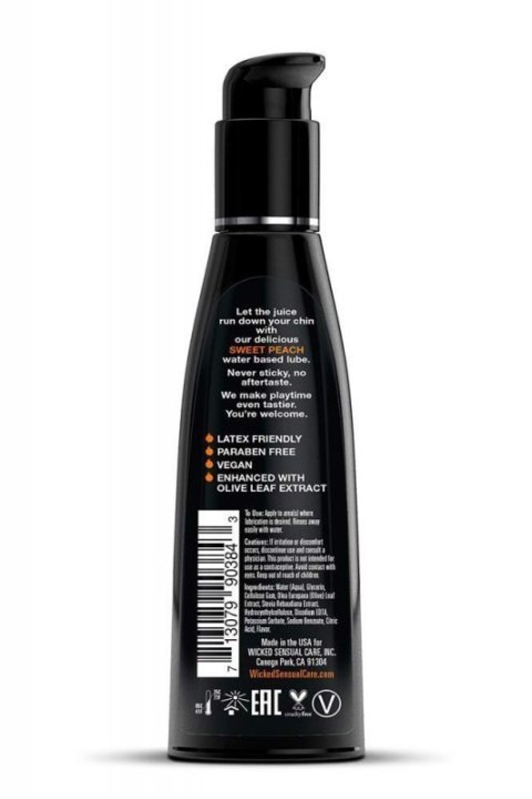 WICKED AQUA SWEET PEACH FLAVORED 120ML WICKED AQUA SWEET PEACH FLAVORED 120ML
