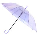 BQ13C Parasol przezroczysty fioletowy