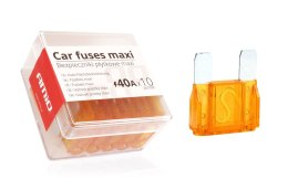 Bezpieczniki samochodowe maxi pudełko 10 szt 40a amio-02326