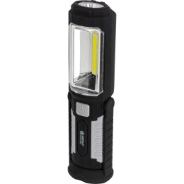 LATARKA WARSZTATOWA, 3W, 2x COB, 3xAA, 200LM, MAGNES