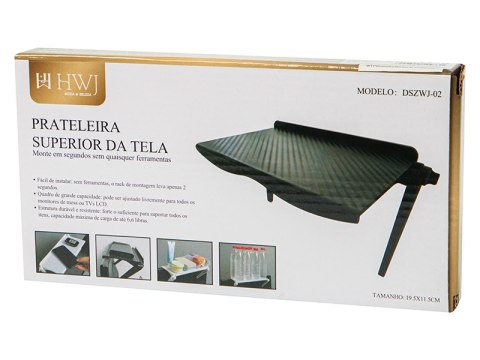 76-829# Półka na tuner montowana na telewizor 76-829# Półka na tuner montowana na telewizor