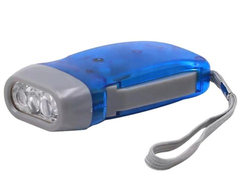 ZD42A Dynamo latarka kinetyczna 3led ZD42A Dynamo latarka kinetyczna 3led