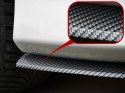 DOKŁADKA ZDERZAKA OSŁONA UNIWERSALNA SPOILER CARBON 2,5M CZARNA