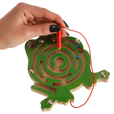 LABIRYNT MAGNETYCZNY KULECZKI ŻABA LABIRYNT MAGNETYCZNY KULECZKI ŻABA