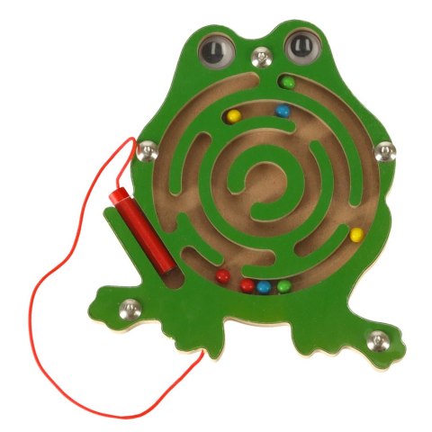 LABIRYNT MAGNETYCZNY KULECZKI ŻABA LABIRYNT MAGNETYCZNY KULECZKI ŻABA