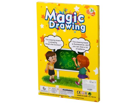 MAGICZNA TABLICA DO RYSOWANIA ŚWIATŁEM + DŁUGOPIS UV KREATYWNY ZESTAW MAGICZNA TABLICA DO RYSOWANIA ŚWIATŁEM + DŁUGOPIS UV KREATYWNY ZESTAW