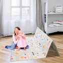 MATA EDUKACYJNA PIANKOWA DWUSTRONNA SKŁADANA ULICA LAS 177 X 158 CM