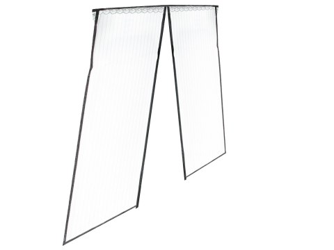 MOSKITIERA SIATKA MAGNETYCZNA NA DRZWI 100X210CM CZARNA MOSKITIERA SIATKA MAGNETYCZNA NA DRZWI 100X210CM CZARNA