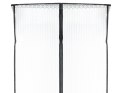 MOSKITIERA SIATKA MAGNETYCZNA NA DRZWI 110X220CM CZARNA
