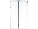 MOSKITIERA SIATKA MAGNETYCZNA NA DRZWI 85X210CM CZARNA