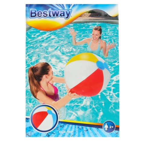 PIŁKA PLAŻOWA BESTWAY 31021 51CM PIŁKA PLAŻOWA BESTWAY 31021 51CM