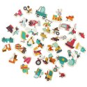 PUZZLE W PUSZCE POJAZDY 24 PUZZLE