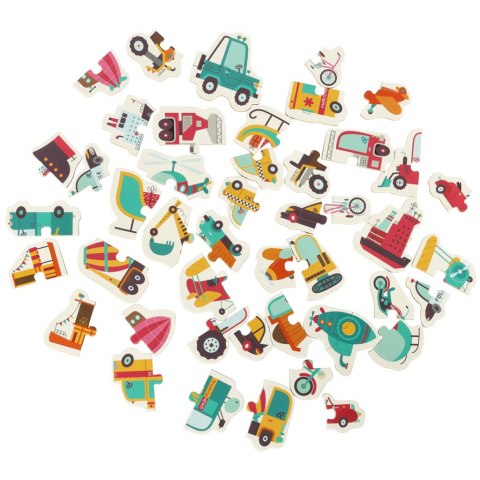 PUZZLE W PUSZCE POJAZDY 24 PUZZLE PUZZLE W PUSZCE POJAZDY 24 PUZZLE