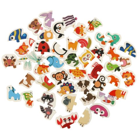 PUZZLE W PUSZCE ZWIERZĄTKA 24 PUZZLE PUZZLE W PUSZCE ZWIERZĄTKA 24 PUZZLE