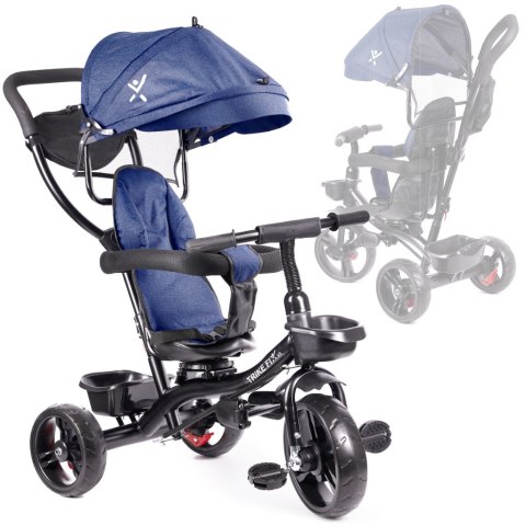 ROWEREK TRÓJKOŁOWY TRIKE FIX LITE GRANATOWY ROWEREK TRÓJKOŁOWY TRIKE FIX LITE GRANATOWY