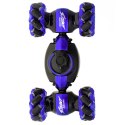 SAMOCHÓD ZDALNIE STEROWANY NA PILOTA RC SPEED PIONEER STUNT CAR 360 NIEBIESKI