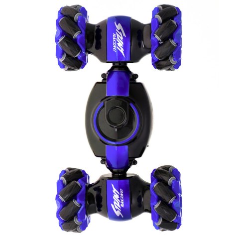 SAMOCHÓD ZDALNIE STEROWANY NA PILOTA RC SPEED PIONEER STUNT CAR 360 NIEBIESKI SAMOCHÓD ZDALNIE STEROWANY NA PILOTA RC SPEED PIONEER STUNT CAR 360 NIEBIESKI