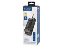 98-237# Przedłużacz sieciowy ps-350u 3-gniazda 4xusb+usb-pd 3m biały 3x1mm