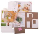 DOMEK DLA LALEK DREWNIANY MODEL DO ZŁOŻENIA LED 19,5CM