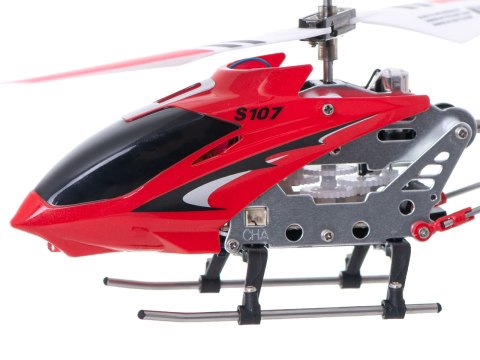 HELIKOPTER ZDALNIE STEROWANY NA PILOTA RC SYMA S107G CZERWONY HELIKOPTER ZDALNIE STEROWANY NA PILOTA RC SYMA S107G CZERWONY