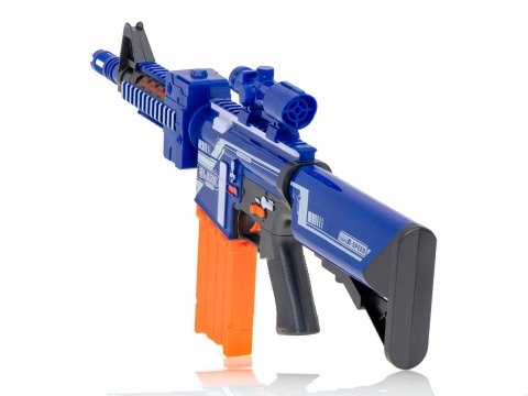 KARABIN NA PIANKOWE STRZAŁKI BĘBENKOWY + MAGAZYNEK + 20 STRZAŁEK KARABIN NA PIANKOWE STRZAŁKI BĘBENKOWY + MAGAZYNEK + 20 STRZAŁEK