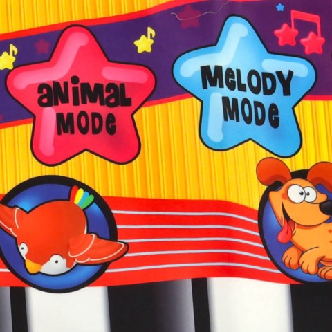 MATA EDUKACYJNA MINI PIANINKO 72X29CM MATA EDUKACYJNA MINI PIANINKO 72X29CM