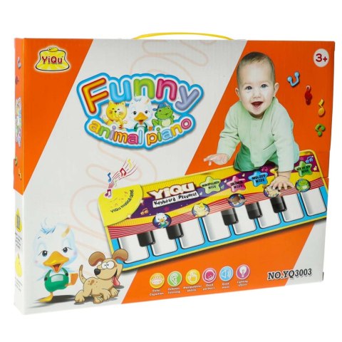 MATA EDUKACYJNA MINI PIANINKO 72X29CM MATA EDUKACYJNA MINI PIANINKO 72X29CM