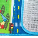 MATA EDUKACYJNA PIANKOWA SKŁADANA ULICA 160 X 130 CM