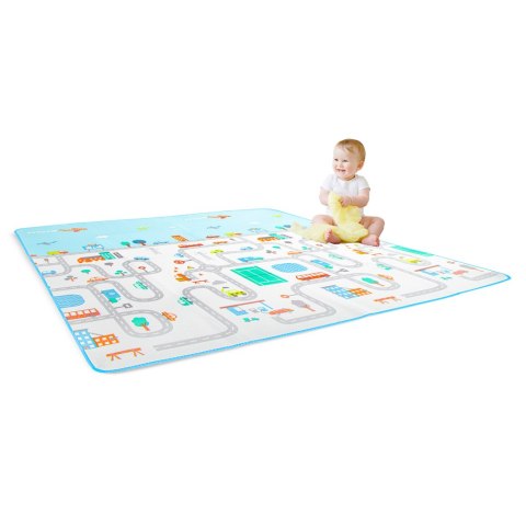 MATA EDUKACYJNA PIANKOWA SKŁADANA ULICA 180 X 200 MATA EDUKACYJNA PIANKOWA SKŁADANA ULICA 180 X 200