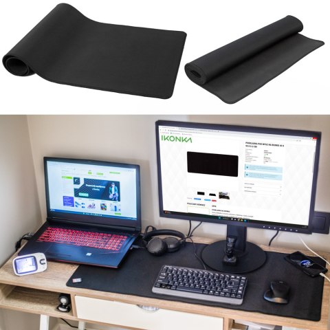 PODKŁADKA POD MYSZ NA BIURKO MATA 40X90X0,2CM PODKŁADKA POD MYSZ NA BIURKO MATA 40X90X0,2CM