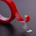 TAŚMA DWUSTRONNA SAMOPRZYLEPNA AKRYLOWA DWUSTRONNA MONTAŻOWA TRANSPARENTNA MOCNA 20MM 3M