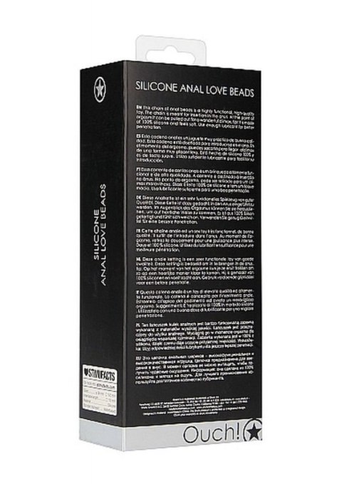 Anal Love Beads - Black Anal Love Beads - Black