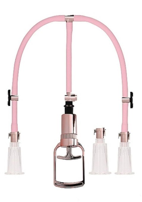 Clitoral & Nipple Pump Set Medium - Rose Gold Clitoral & Nipple Pump Set Medium - Rose Gold