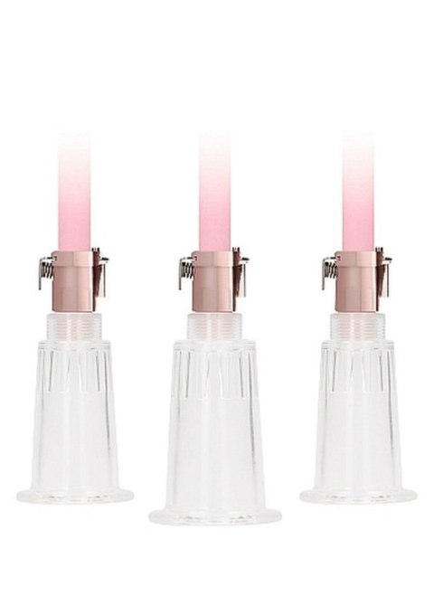 Clitoral & Nipple Pump Set Medium - Rose Gold Clitoral & Nipple Pump Set Medium - Rose Gold