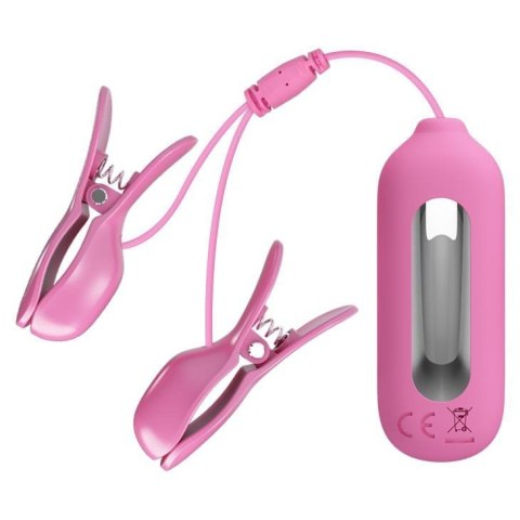 PRETTY LOVE -NIPPLE CLIP, 7 vibration functions 3 electric shock functions PRETTY LOVE -NIPPLE CLIP, 7 vibration functions 3 electric shock functions