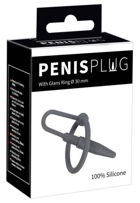 Penis Plug with Glans Ring Penis Plug with Glans Ring