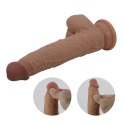 PRETTY LOVE - Jonathan 8,3&#039;&#039; Light Brown, 3 vibration functions Thrusting Wireless remote control