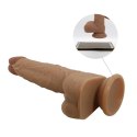 PRETTY LOVE - Jonathan 8,3&#039;&#039; Light Brown, 3 vibration functions Thrusting Wireless remote control