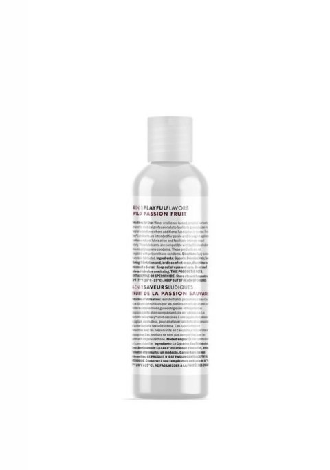 4 In 1 Lubricant with Wild Passion Fruit Flavor - 1 fl oz / 30 ml 4 In 1 Lubricant with Wild Passion Fruit Flavor - 1 fl oz / 30 ml