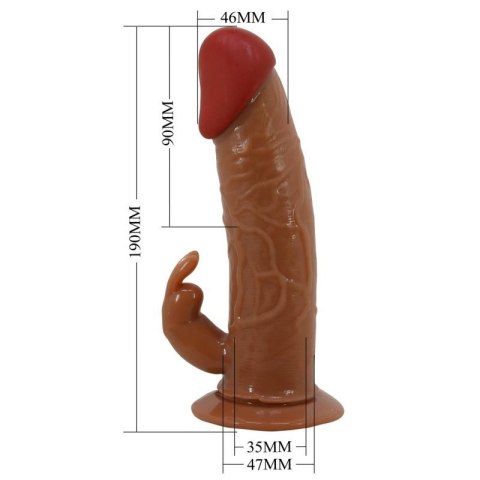 PRETTY LOVE - Marion, Universal Strap-On Harness, Dildo 7.4''TPR, multi-speed vibration PRETTY LOVE - Marion, Universal Strap-On Harness, Dildo 7.4''TPR, multi-speed vibration