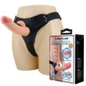 PRETTY LOVE - Mavis Flesh, Universal Strap-On Harness, Dildo 7.4&#039;&#039; TPR
