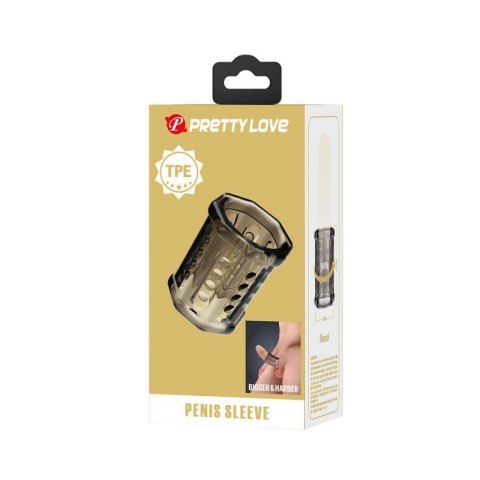 PRETTY LOVE Penis Sleeve, TPR, Waterproof PRETTY LOVE Penis Sleeve, TPR, Waterproof