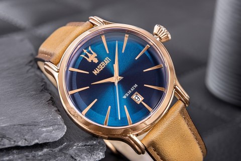 Zegarek Męski Maserati Epoca R8851118001 + BOX Zegarek Męski Maserati Epoca R8851118001 + BOX