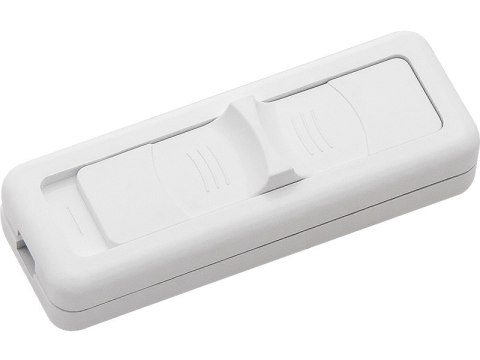 2383# Wyłącznik suwakowy ws-1p biały 2383# Wyłącznik suwakowy ws-1p biały