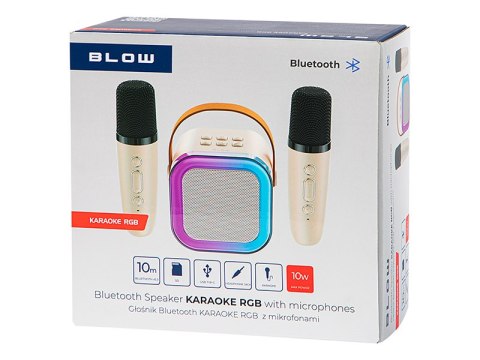 30-358# Głośnik bluetooth karaoke rgb 2 mikrofony 30-358# Głośnik bluetooth karaoke rgb 2 mikrofony